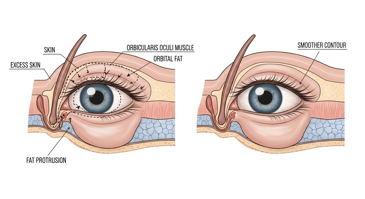 Blefaroplastia para rejuvenecer mirada